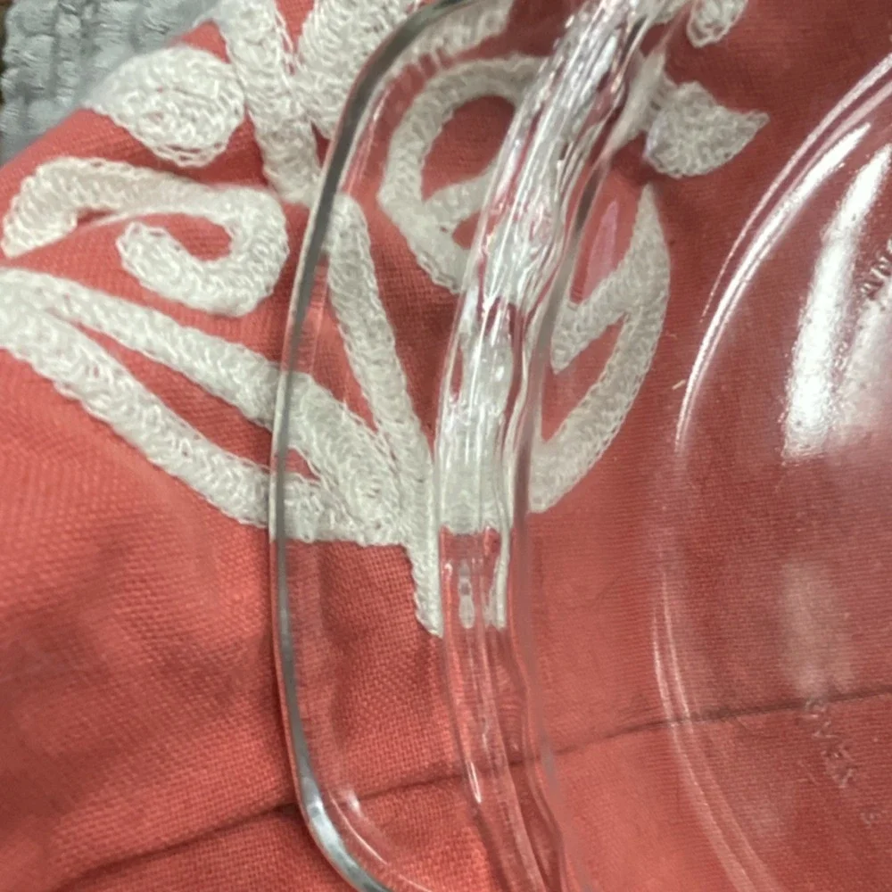 Fire-King Clear Glass 9